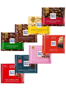 шоколад ritter sport