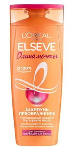 L'Oreal Paris Elseve Длина мечты Шампунь, для длинных поврежденных волос