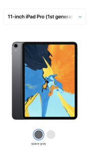 11‑inch iPad Pro (1e generation) 256 ГБ + карандаш