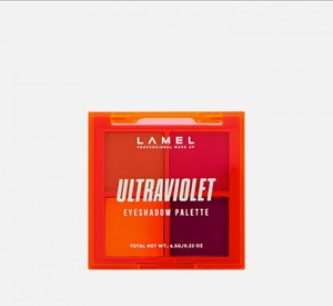 НАБОР ТЕНЕЙ ДЛЯ ВЕК  LAMEL PROFESSIONAL neon ultraviolet