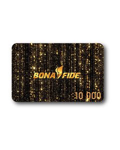 подарочная карта bonafide