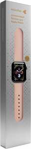 Ремешок moonfish для Apple Watch 38/40 мм, силикон, розовый песок
