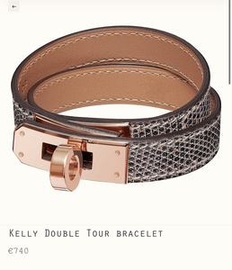 Kelly double tour braselet