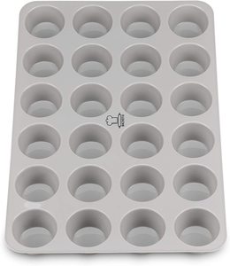 Backefix FLEXI Mini Muffinform Silikon klein mit 24 Mulden je 4,5x3,5cm und 3cm hoch