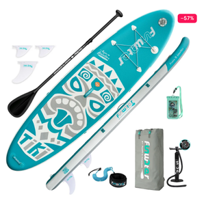 Надувная SUP-доска (SUP board) JS FUNWATER TIKI BLUE 320х83x15 см