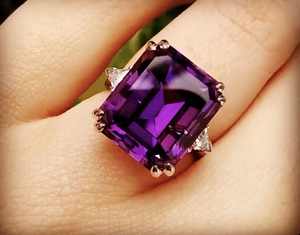 Amethyst ring