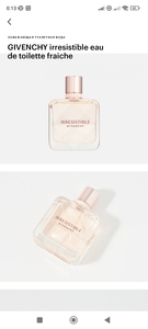 GIVENCHY irresistible eau de toilette fraiche