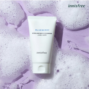 innisfree Blueberry Balancing Form. Балансирующая пенка для умывания с экстрактом черники для всех типов кожи, 100мл
