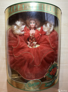 Happy holidays barbie 1993