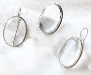 Комплект с горным хрусталем