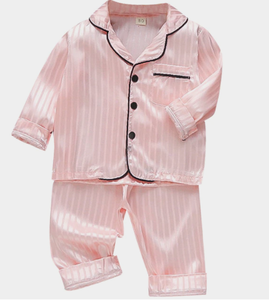 Пижама розовая с брюками 18 мес
