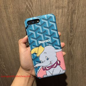 Goyard Goyardine Saint Louis X Dumbo iPhone Case Blue
