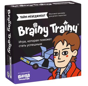 Развивающие головоломки BRAINY TRAINY Тайм-менеджмент УМ67