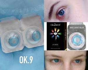 Линзы «FUSION Brilliant blue»
