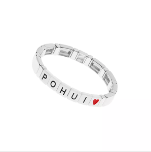 Personalisation Silver Bracelet - POHUI