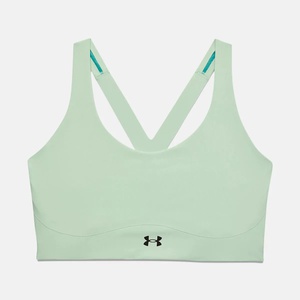 Under Armour Rush Auxetic Mid Bra Aqua Foam