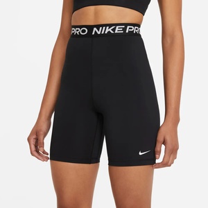 Nike Pro Short 7In Hi Rise Cycling Shorts Black