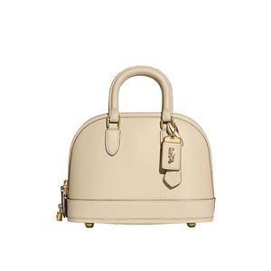 Coach Revel Bag 24 in Glovetanned Leather White
