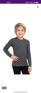 Термобелье Norveg лонгслив для мальчиков и девочек SOFT