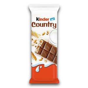 Шоколадный батончик со злаками "Kinder Country"