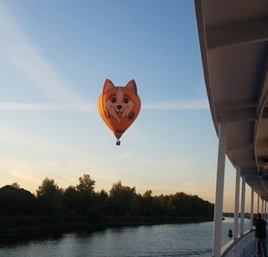 Полёт на воздушном шаре Корги)