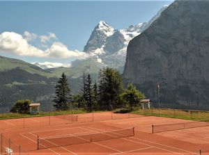 Tennis at the Alpine Sports Centre