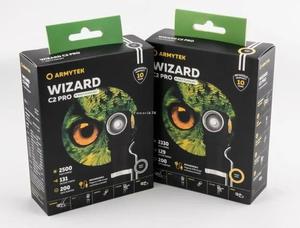 Налобный фонарь ArmyTek Wizard C2 Pro Magnet USB (тёплый свет) F08701W