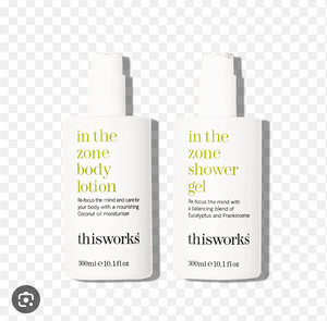 This Works In The Zone body lotion