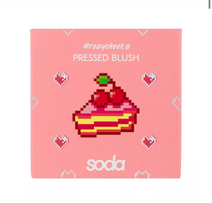 SODA Румяна прессованные #rosycheeks