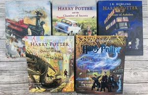 Harry Potter series by JK Rowling & Jim Kay