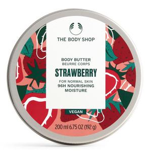 Масло для тела body shop клубника