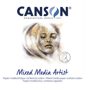 CANSON ARTIST MIX MEDIA альбом-склейка для смешанных техник рисования 300гр/м2