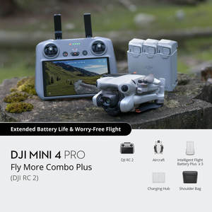 DJI Mini 4 Pro Fly More Combo Plus (DJI RC 2)