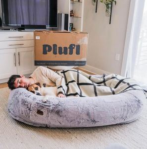 Plufl human dog bed