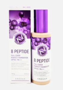 ENOUGH 8 peptide full cover perfect foundation