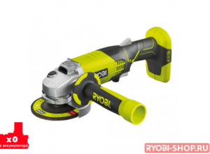 Машина угловая шлифовальная аккумуляторная Ryobi R18AG-0 ONE+