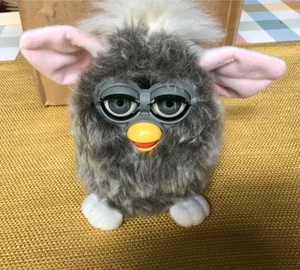 Furby OWL grey eyes