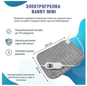 Электрогрелка для тела Barry Mini 30 x 40 см