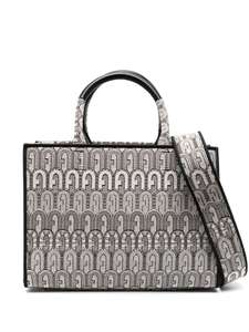 Furla Opportunity monogram-jacquard tote bag