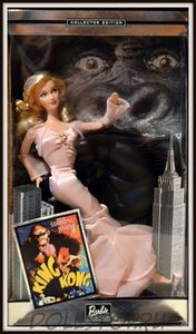 Starring Barbie doll in King Kong