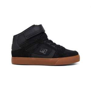 Высокие чёрные кеды DcShoes