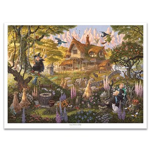 Granny Weatherwax’s Cottage Print