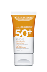 Clarins Crème Solaire Toucher Sec Visage SPF 50+