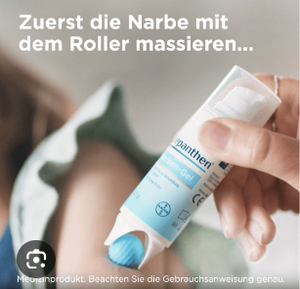 Bepanthen® Narben-Gel mit Massage-Roller