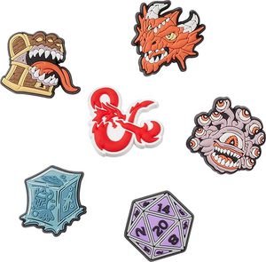 Dungeons and Dragons Crocs Jibbitz Shoe Charms