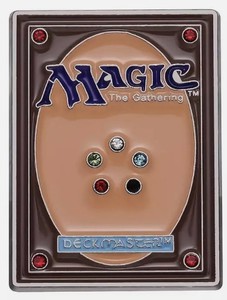 Magic The Gathering Enamel Pin Retro 90s card game hat lapel bag RPG Deckmaster