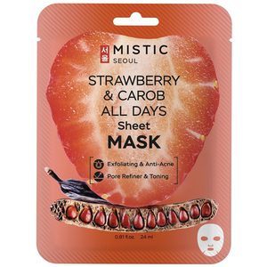 Маска для лица Mistic Seoul strawberry-and-carob