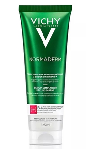 Для умывания гель-сыворотка с эффектом пилинга Normaderm Vichy