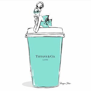 Керамические стаканчики Tiffany & Co