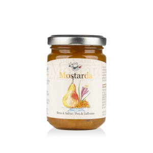 Mostarda Birne & Safran 160g